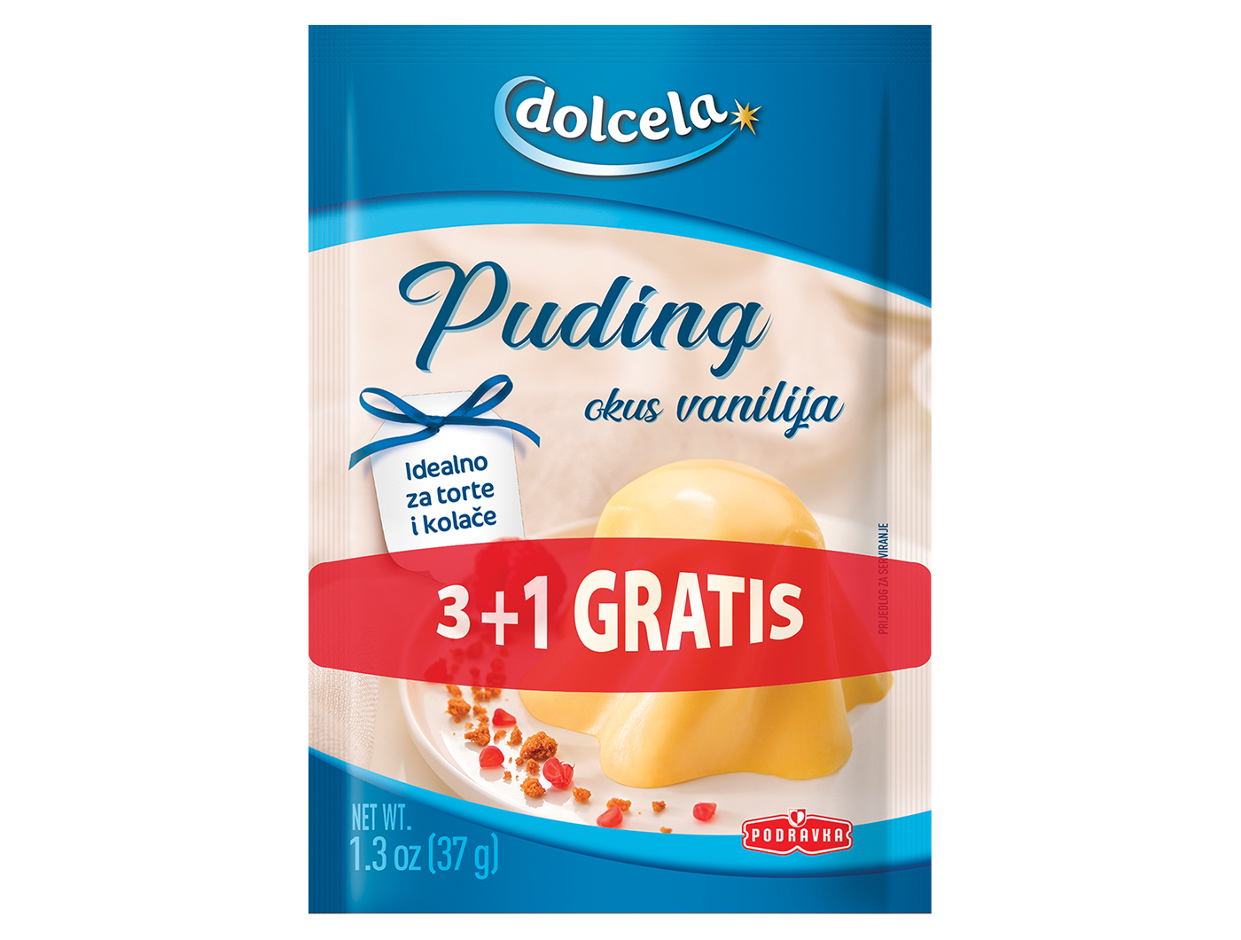 Puding vanilija 4x37g