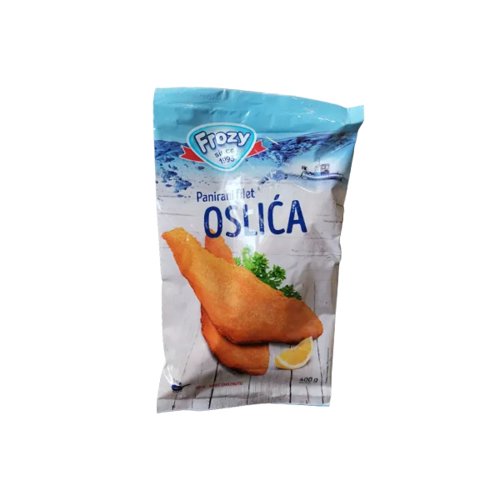 OSLIĆ FILET PANIRANI HUBBSI 400 g MARE  11 kom /