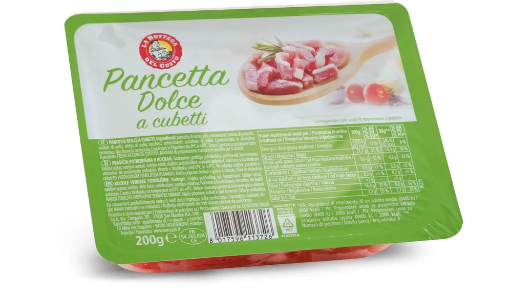 PANCETA KOCKICE 200g