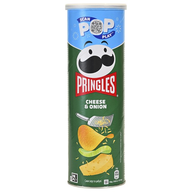 Čips Pringles Cheese & Onion