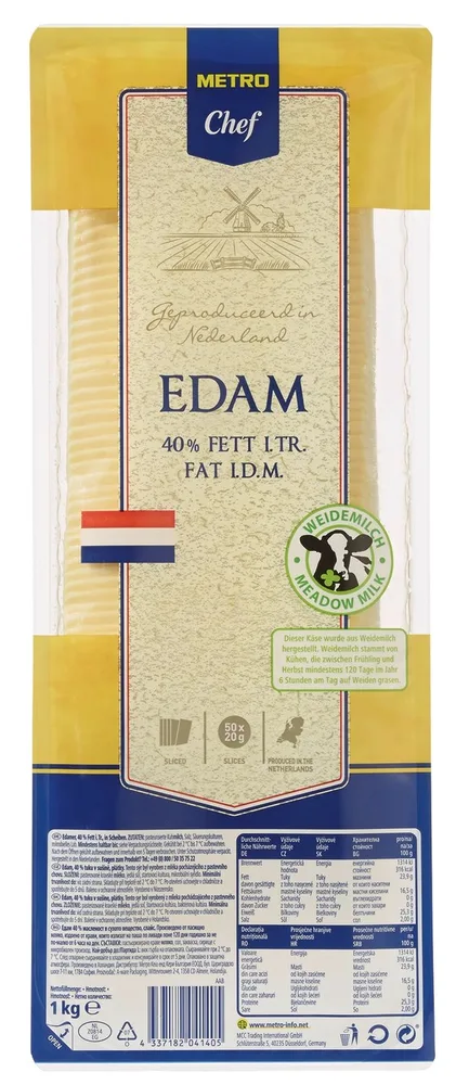 1KG MC EDAM REZANI 40%