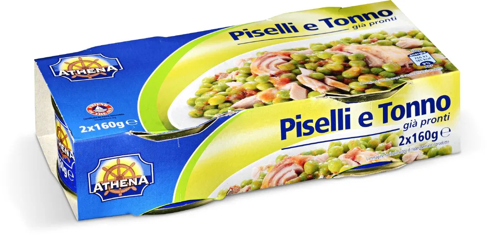 TUNA S GRAŠKOM 2X160g