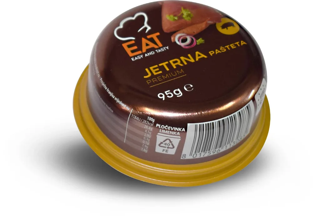 PAŠTETA JETRENA PREMIUM 95g