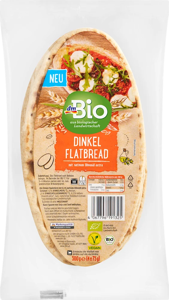dmBio pirova lepinja  300 g