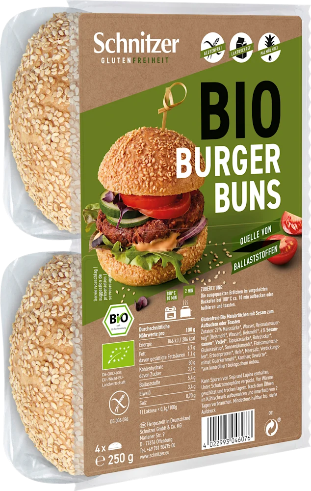 Schnitzer eko pecivoza burgere 250g