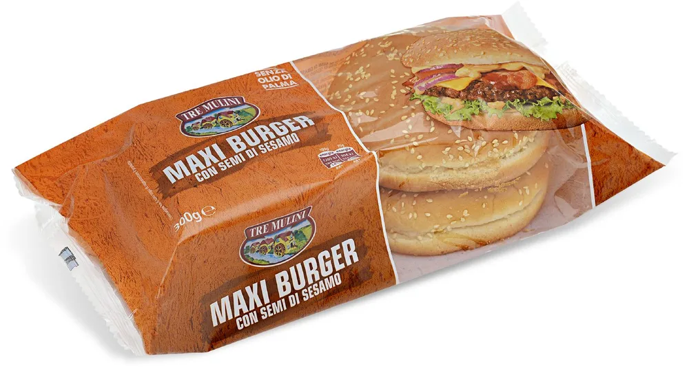 PECIVA ZA MAXI HAMBURGER 4kom 300g