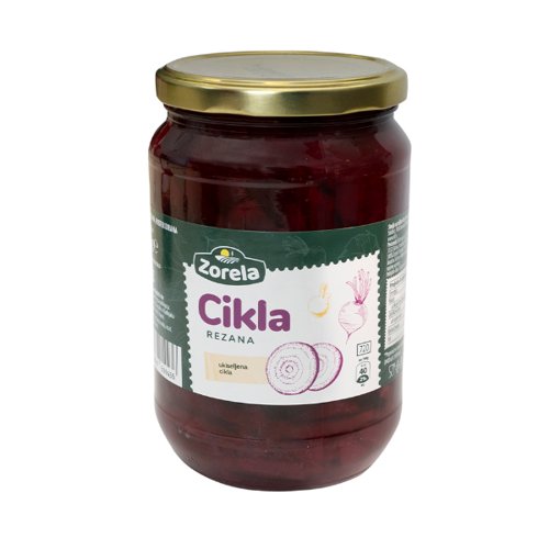 CIKLA REZANA 360 g ZORELA PASTERIZIRANA