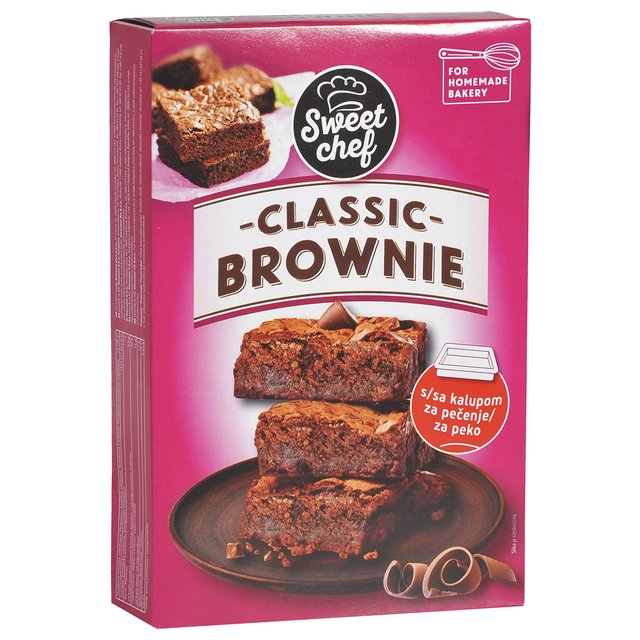 BROWNIE 366g SWEET CHEF