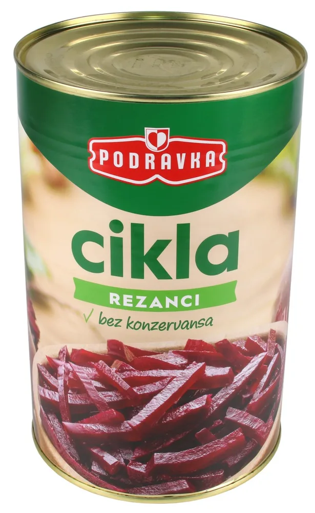 Cikla rezanci limenka