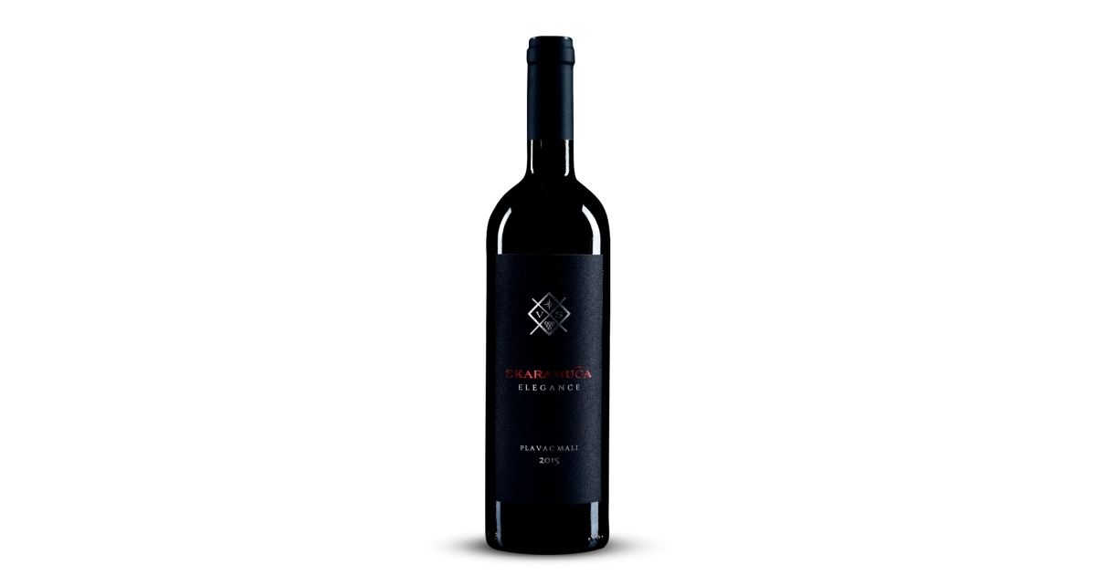 0,75L SKARAMUČA VINO PLAV.ELE.