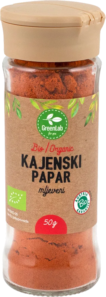 BIO PAPAR KAJENSKI 50 g GREEN