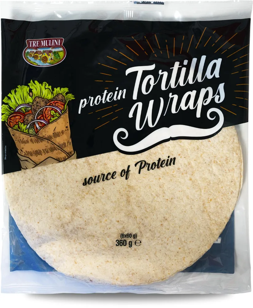 TORTILJA PROTEIN 360g (6KOM)