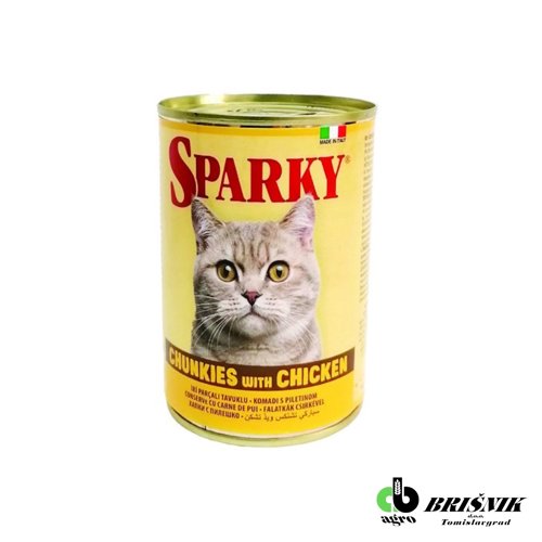HRANA ZA MAČKE SPARKY PILETINA  415 g SPARKY
