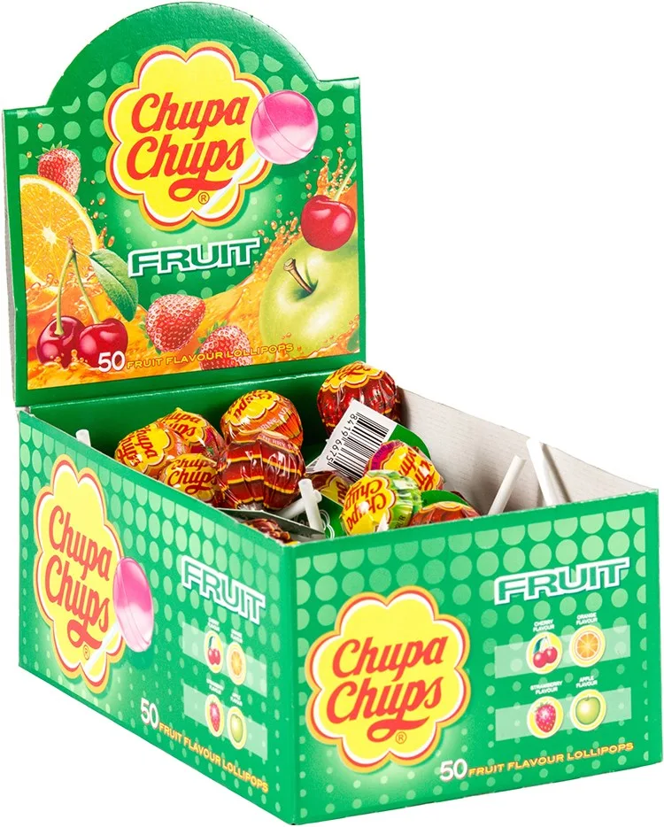 12G*50 CHUPA CH.DISPL FRUIT