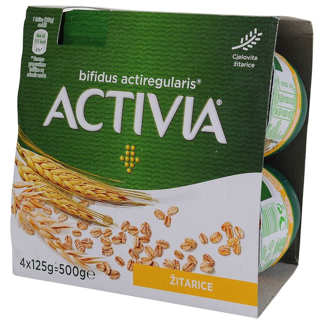 Activia Žitarice Jogurt 4x125g