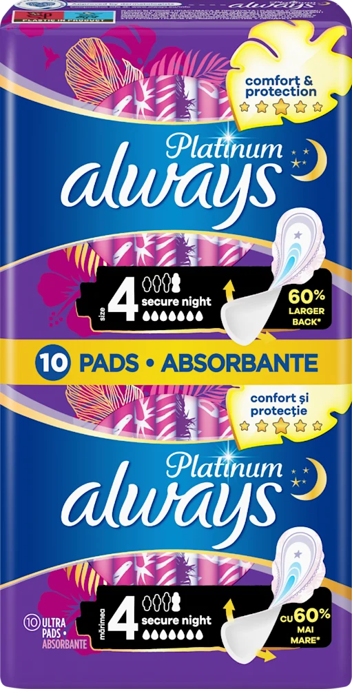 Always Platinum Secure Night ulošci 10 kom