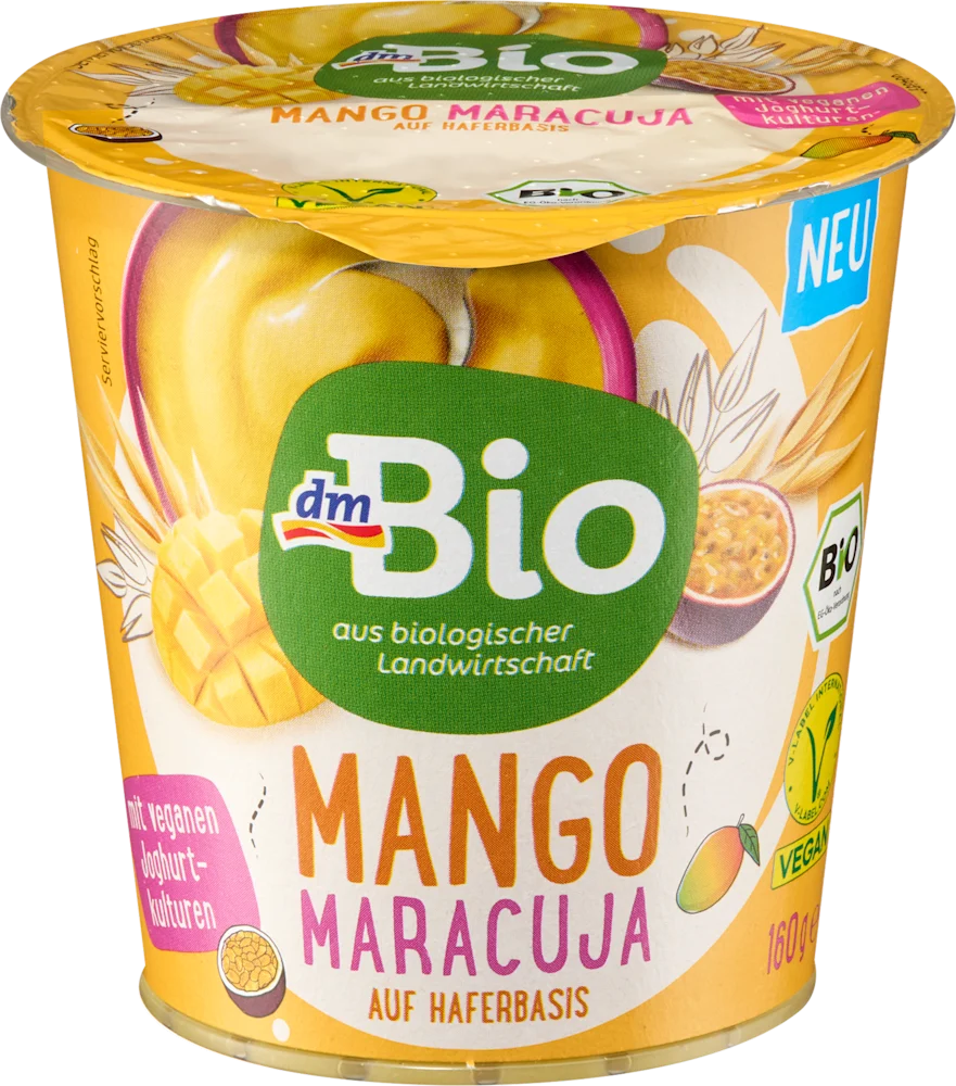 dmBio zob. jogurt mango maracuja 160 g