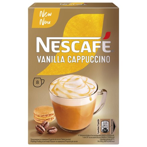 8X14G NESCAFE CAPPUCCINO VANILA