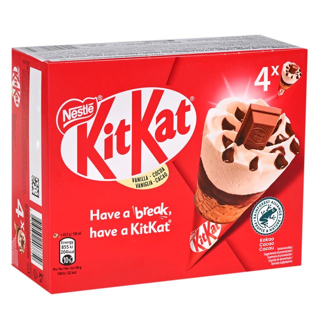 Kit Kat Sladoled Kornet Multipack
