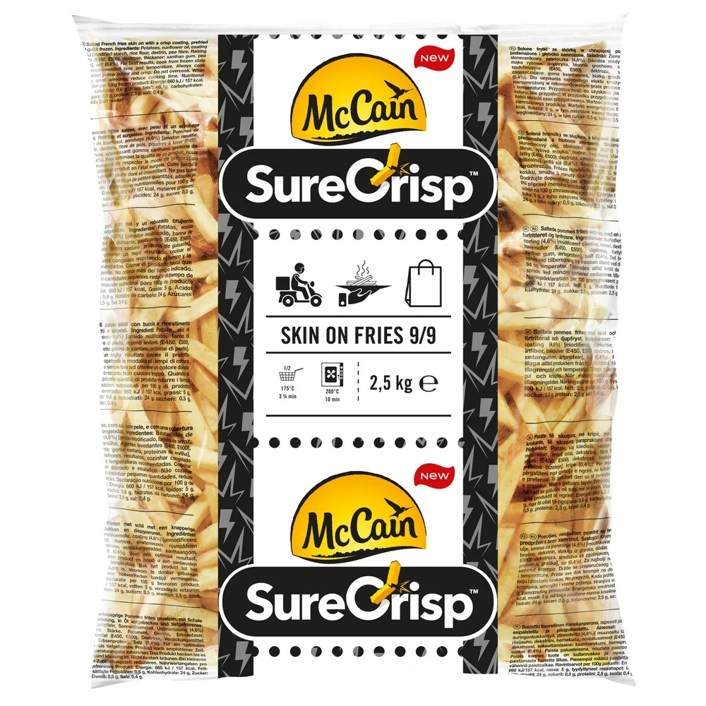 2,5KG MCAIN SURECRISP SKIN ON9