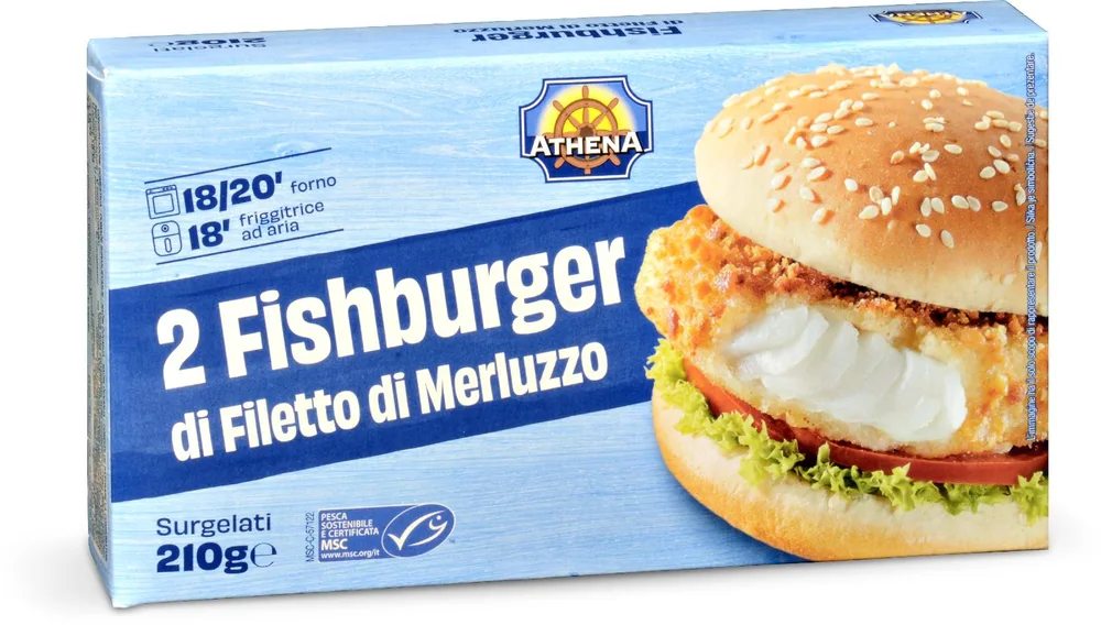 BURGER OD ALJAŠKE KOLJE 2KOM 210g