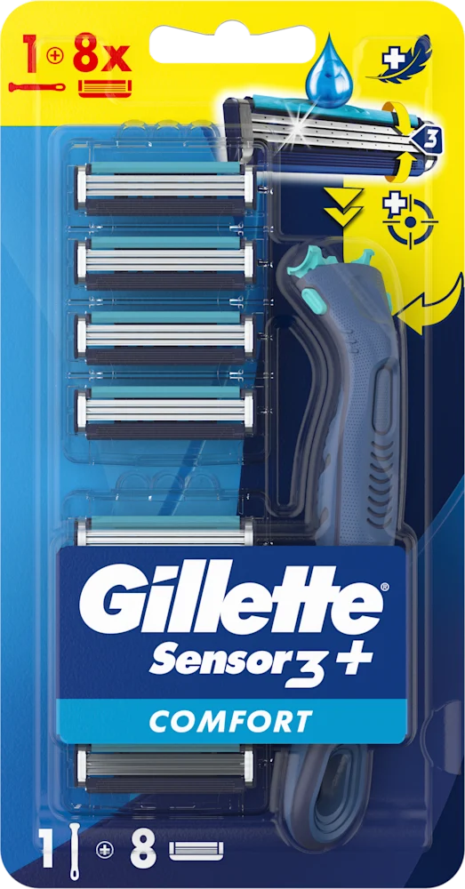 BRIJAČ GILL.SENSOR3+8 PATRONA