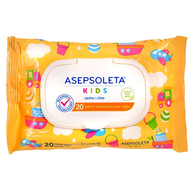 Asepsol Kids vlažne maramice