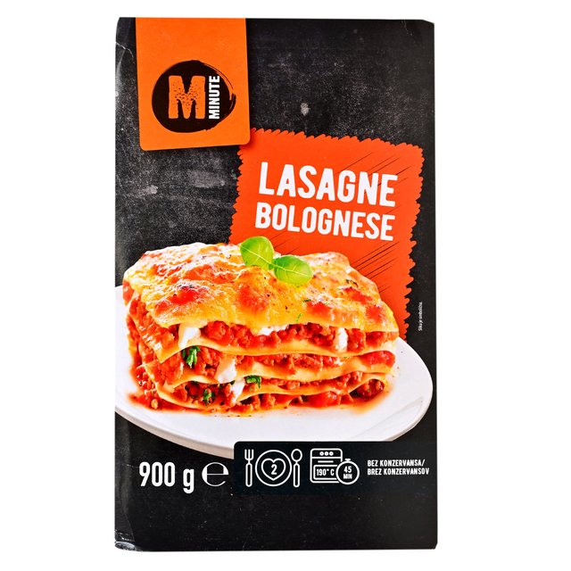 LASAGNE BOLOGNESE MINUTE 900 g