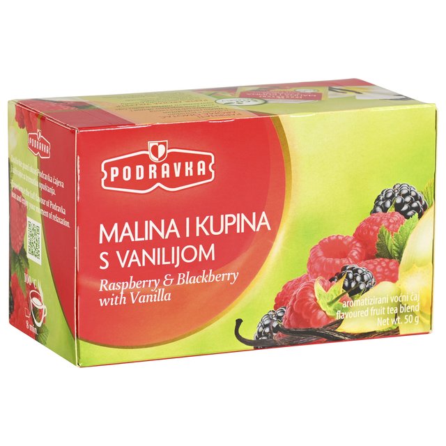 Čaj Malina Kupina Vanilija
