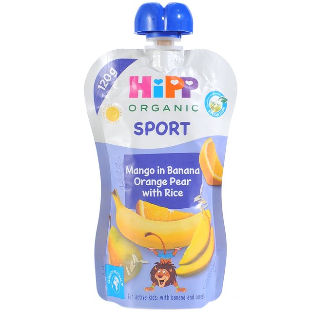 Hipp Snackie Mango, Banana, Naranča, Kruška s Rižom