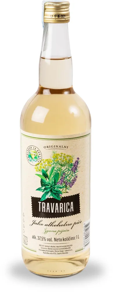 RAKIJA TRAVARICA 37,5% 1000ml