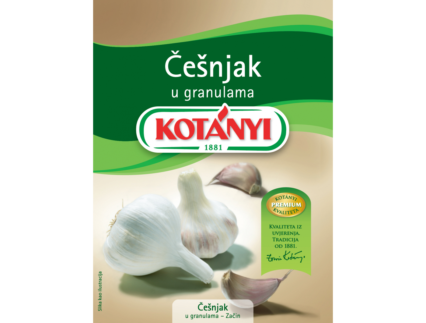 Češnjak u granulama