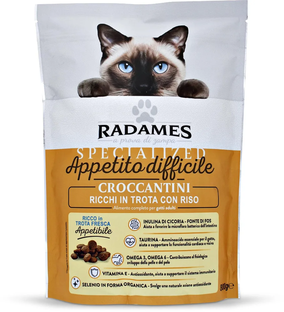 KROKETI ZA MACKE P.A.PASTRVA 800g