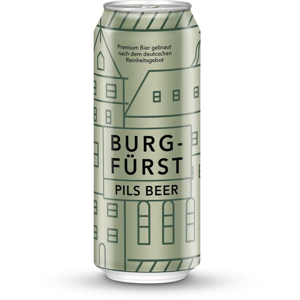 PIVO BURGFURST PILS LIM 4,3% 500ml