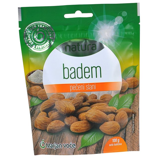 Badem pečeni slani