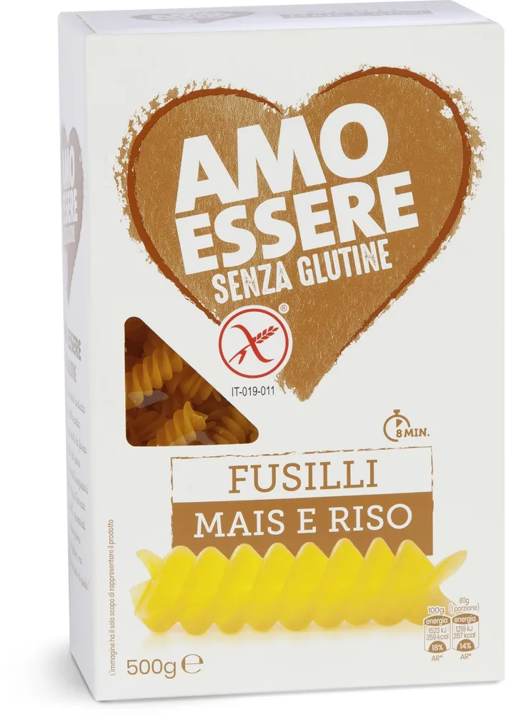 TJESTENINA FUSILLI BEZ GLUTENA 500g