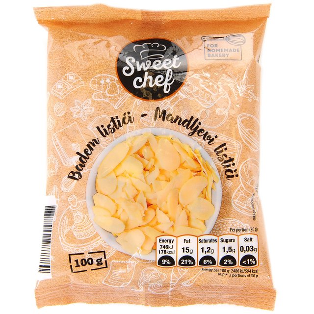BADEM LISTIĆI 100g SWEET CHEF
