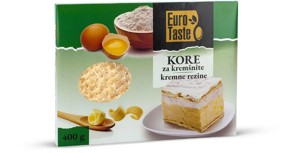 Kore za kremšnite 400 g