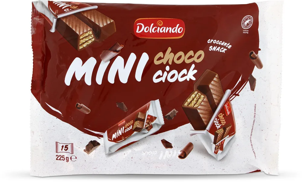 MINI ČOKO.NAPOLITANKE 225G