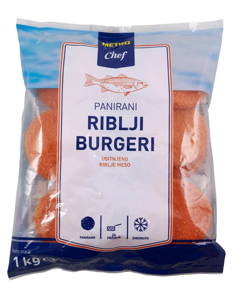 1KG MC PANIRANI RIBLJI BURGERI