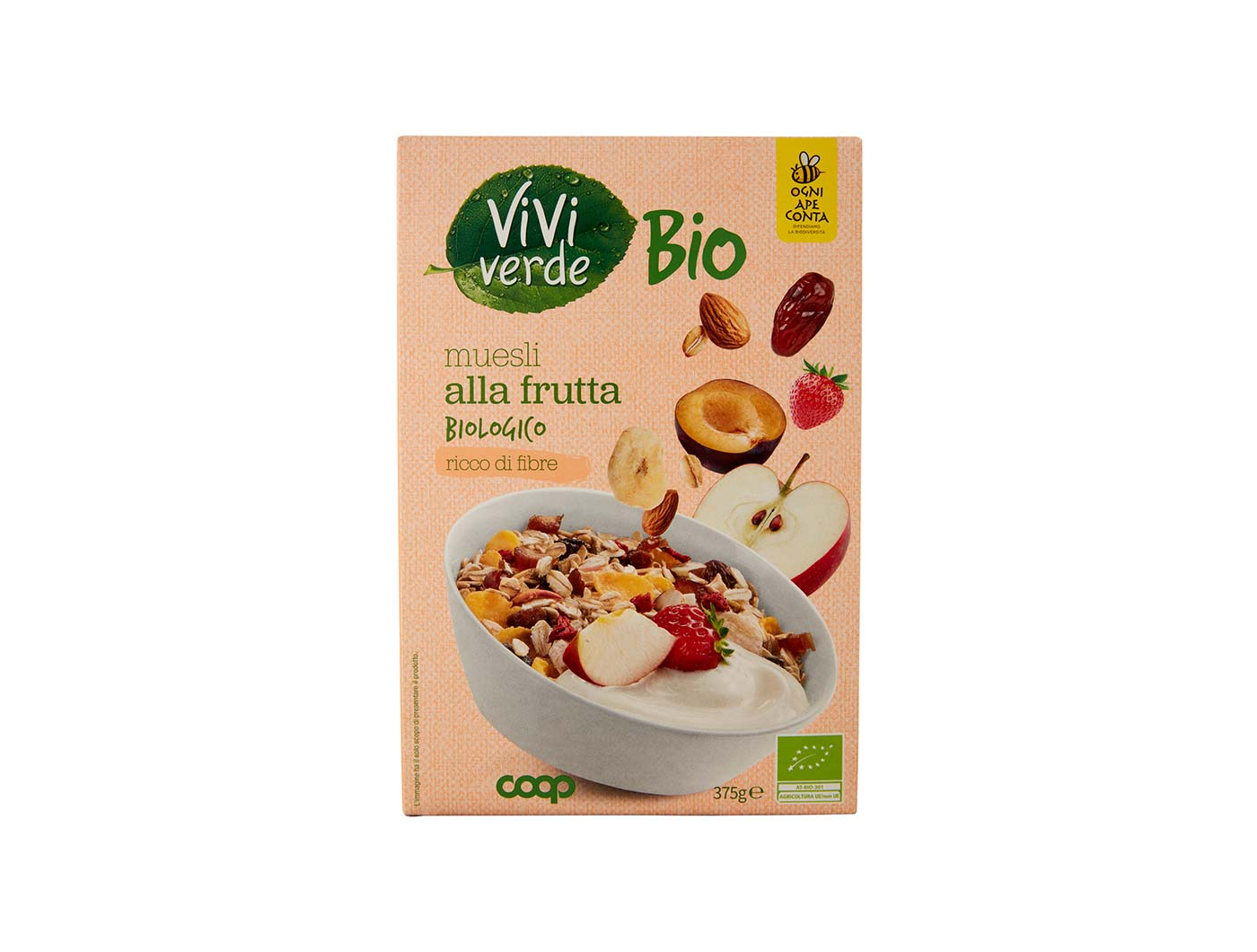 BIO MUESLI VOĆNI 375 g COOP