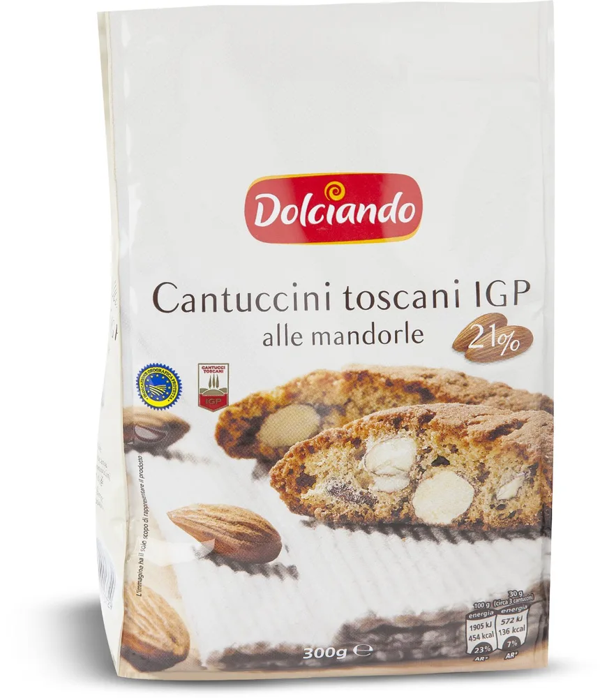 KEKS CANTUCCINI S BADEMOM 300g