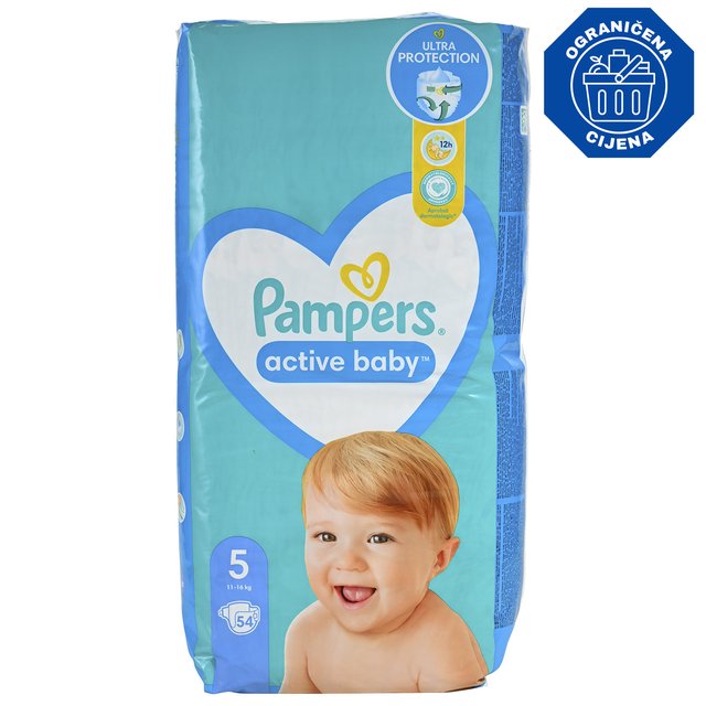 Pampers Active Baby Maxi Pack S5