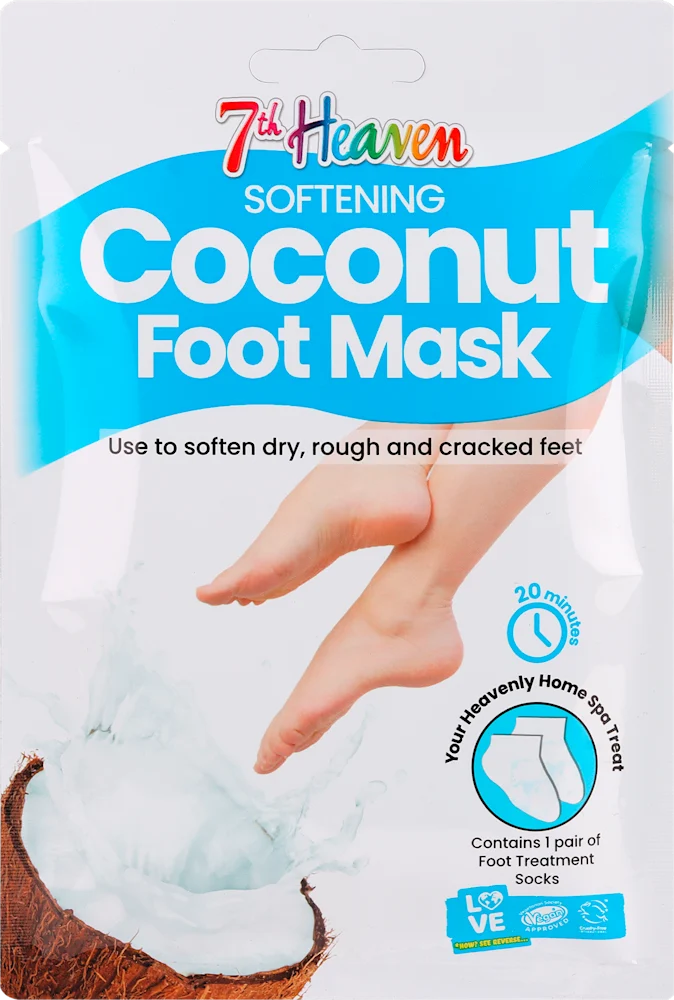 7th Heaven Coconut  maska za stopala