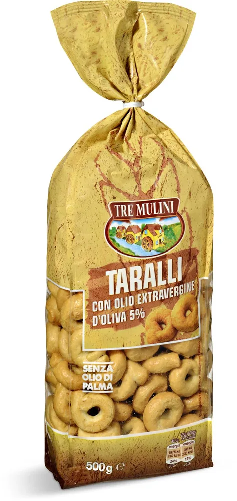 TARALLI DJEVIČANSKO MASL.ULJE 500g
