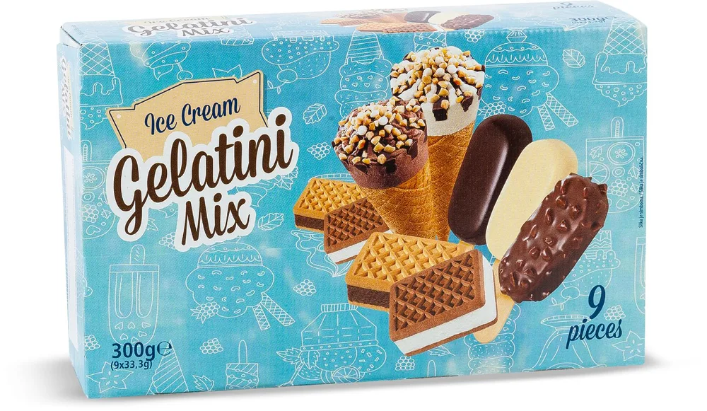 SLADOLEDI MIX 9kom 300g