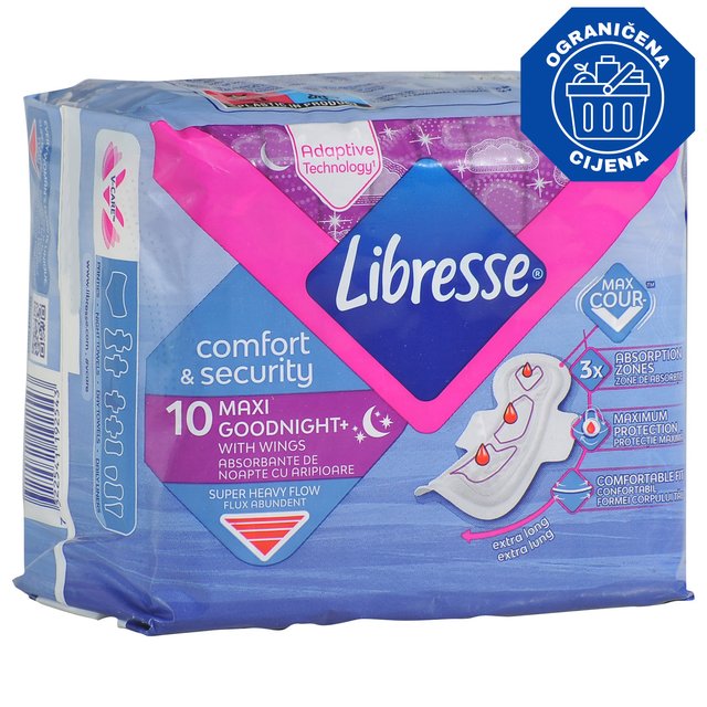 Libresse Maxi Goodnight Clip Ulošci