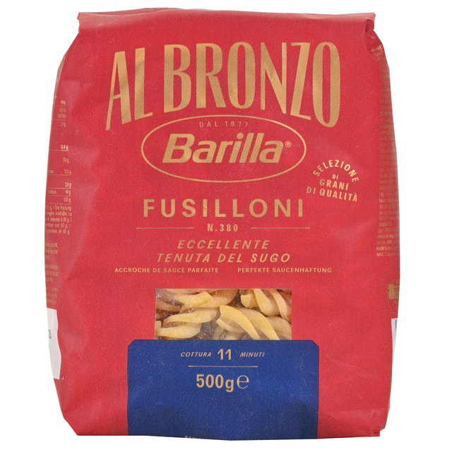 500G BARILLA FUSILLONI ALBRONZO