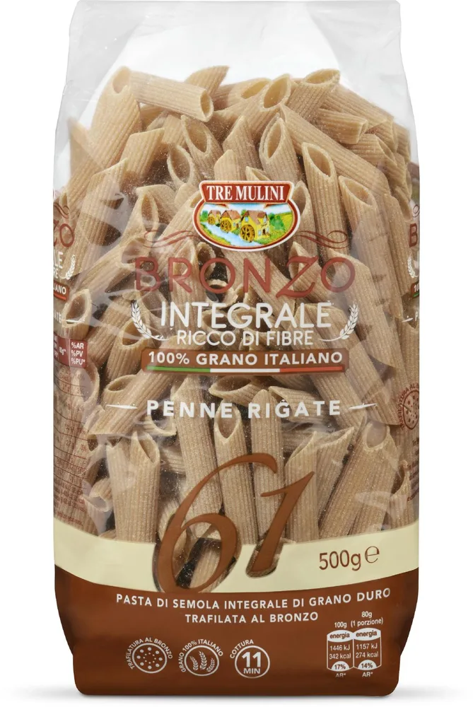TJE.INTE.PENNE RIGATE BRONZO 500g