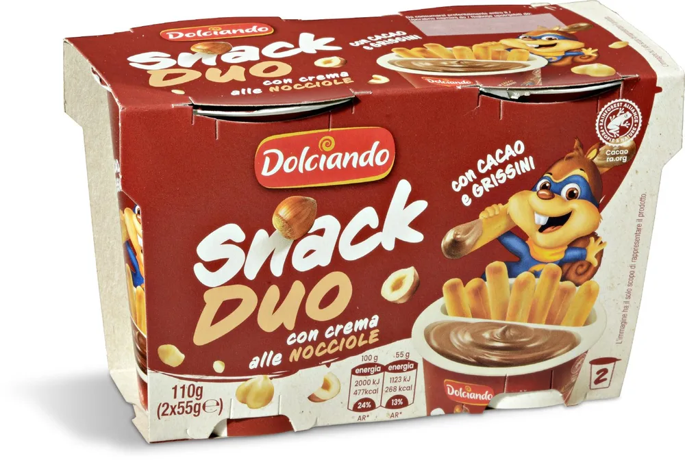 KREMA LJEŠNJAK I GRISINI 2 kom 110g